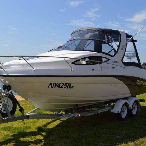 Fiberglass Targa Bar Option