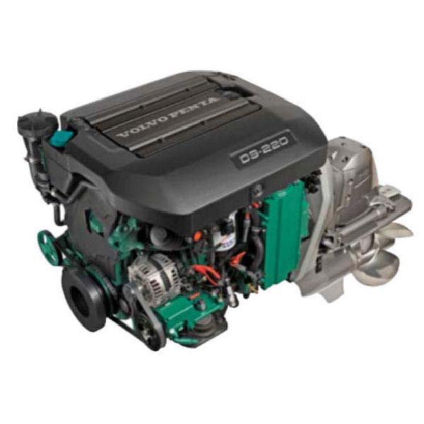 Volvo Penta D3 220 EVC Engine With Duo Prop Drive (IH Alloy Props) & 7