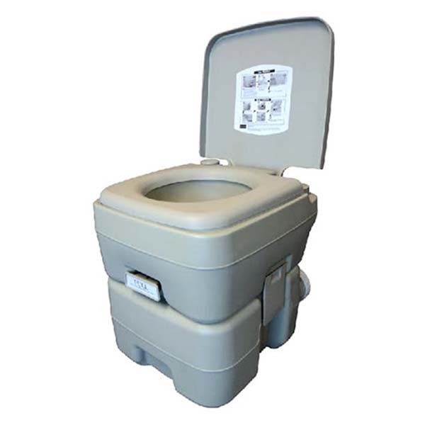 canister chemical-style toilet