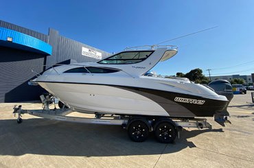 whittley releases new outboard powered legally trailerable cr 2600 ob